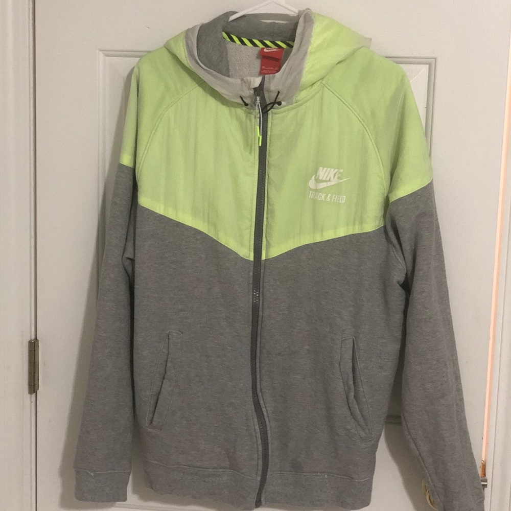 Nike AM 95 “Neon” Matching Track and Field Hoodie